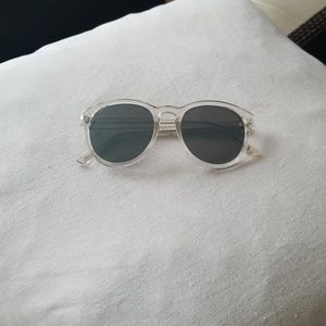 Clear Mirror Sunglasses
